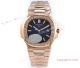 (OE)Swiss Copy Patek Philippe Nautilus 5713g Brown Dial Diamond Watch 40mm (2)_th.jpg